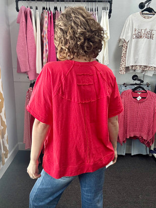 Sweetheart Slouch Top