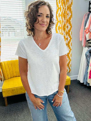 White Vanya Tee
