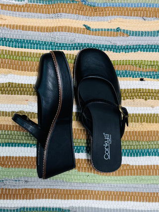 Black Me Time Wedge