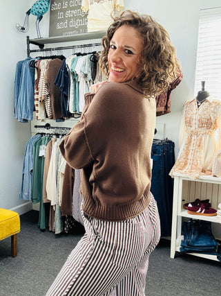 Chestnut Everyday Cardigan