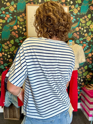 Skylar Striped Top