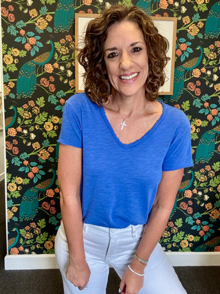 Dazzling Blue Vanya Tee