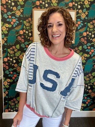 USA Pocket Pullover