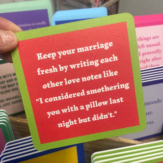 Keep Your Marriage Fresh Coaster