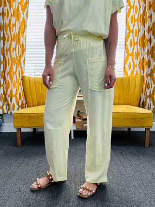 Lemonilla Slub Pants