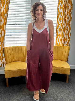 Cabernet Comfort Jumpsuit