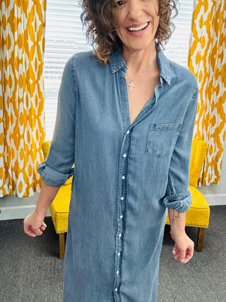 Imperial Blue Galina Dress