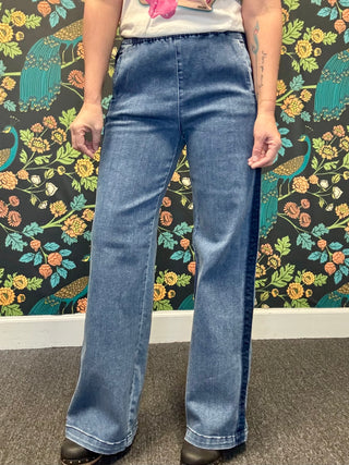 Denim Horizon Wide Leg