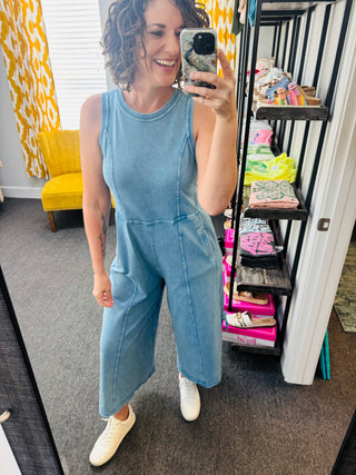 Indigo Mist Jumpsuit