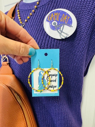 Panthers Earrings
