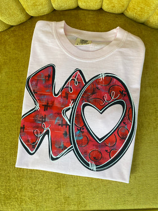 XO Pink Blossom Tee