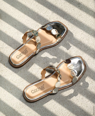 Silver Applause Sandal