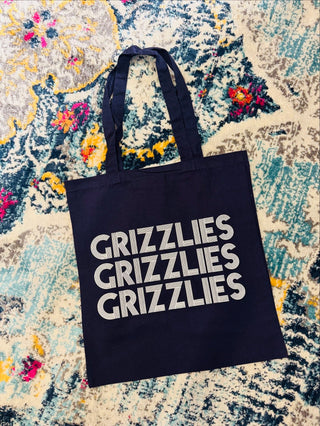 Grizzlies Tote Bag