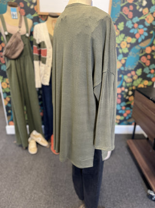 Olive Cardigan