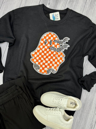 {PREORDER} Checkered Ghost Sweatshirt