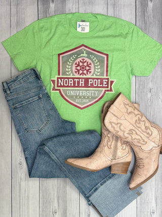 North Pole University Tee