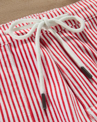Red Stripe Buffy Shorts