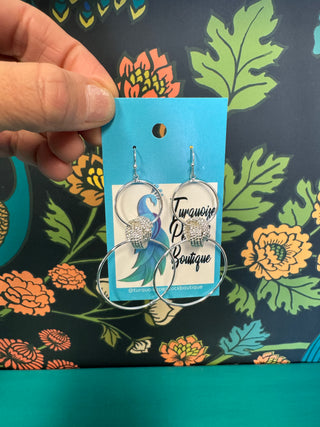 Silver Knot Earrings