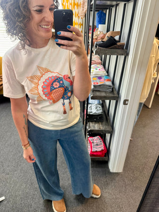 Turkey Trot Cowgirl Tee