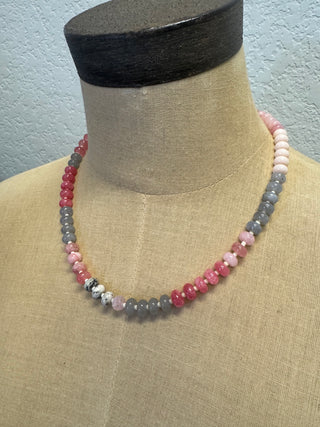 Pink Cloud Necklace
