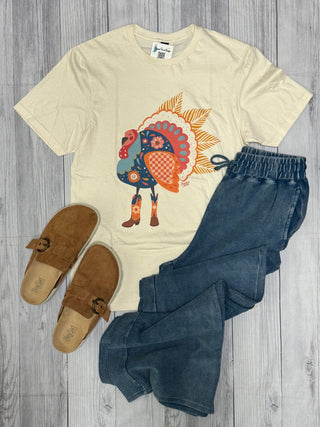 Turkey Trot Cowgirl Tee