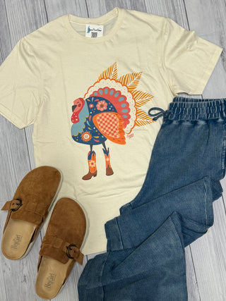 Turkey Trot Cowgirl Tee