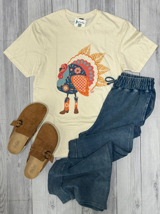 Turkey Trot Cowgirl Tee