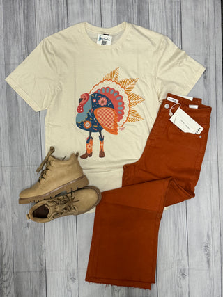 Turkey Trot Cowgirl Tee
