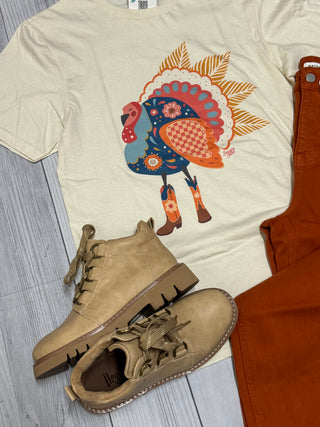 Turkey Trot Cowgirl Tee