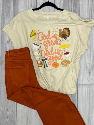 God Is Great Thanksgiving Tee