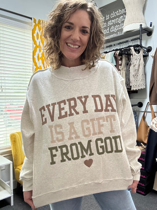 A Gift From God Mockneck