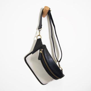 Black Clear Sylvie Sling Belt Bag