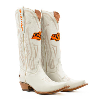 Ivory Western Game Day Boot