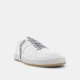 Paz Sand Suede Star Sneakers