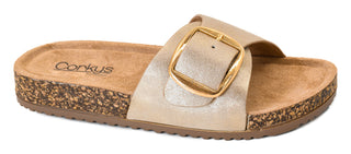 Gold Road Trip Sandal