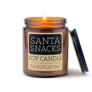 Santa Snacks Candle