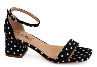 Polka Dot Save the Date Sandal