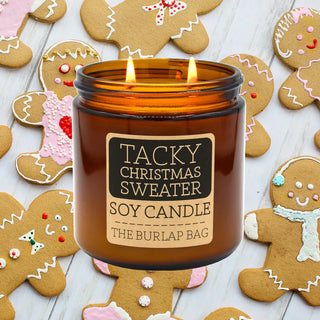 Tacky Christmas Sweater Candle