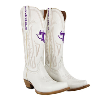 Ivory Western Game Day Boot