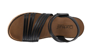 What About Now Black Sandal