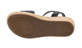 What About Now Black Sandal