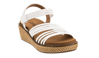 What About Now White Sandal