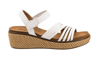 What About Now White Sandal