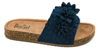 Navy Wild Child Sandals