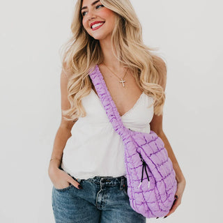 Lilac Carmen Hobo Bag