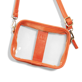 Orange Clear Rita Camera Bag