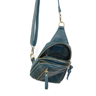 Dark Teal Skyler Sling Bag