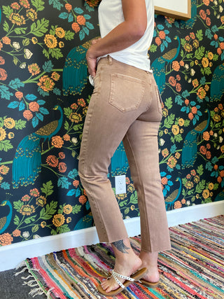 Melissa Mid Rise Straight Jeans