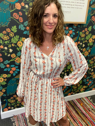 Savanna Jane Floral Striped Dress