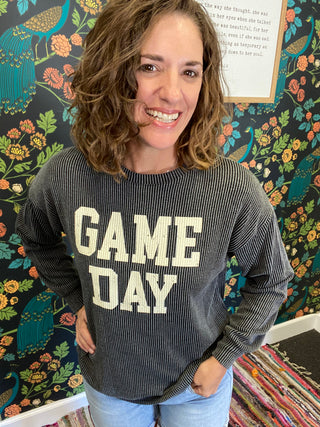 Charcoal Game Day Lightweight Pullover